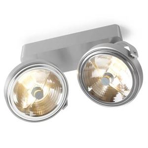 Trizo 21 PIN-UP 2 Spot i Lampa sufitowa Aluminiowa
