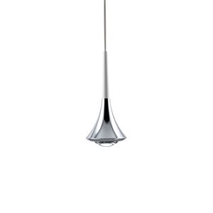 Lodes Rain SO Lampa Wiszaca Chromowana i Biala