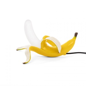 Seletti Studio Job Banana Lampa Stołowa Dewey Żółta