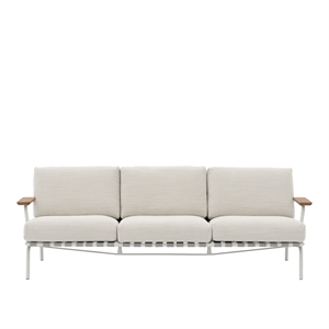 Muuto Settle 3-osobowa sofa zewnętrzna Laze 1/ Szary