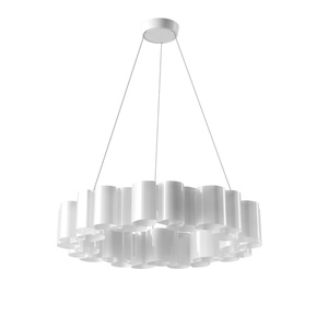 Lampa Wisząca Miodowy Stilnovo Średni Biały