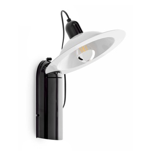 Lampa Stołowa Stilnovo Lampiatta w Czarny