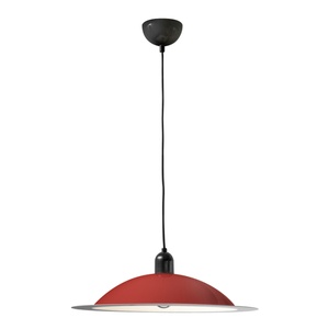 Lampa Wisząca Stilnovo Lampiatta, Duży, Biały/koralowy