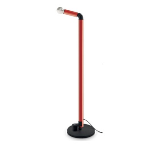 Lampa Stojąca Stilnovo Periscopio Mały Duży Czerwony