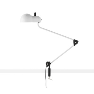 Lampa Stołowa Stilnovo Topo Morsetto Biały