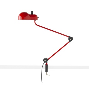 Lampa stołowa Stilnovo Topo Morsetto Czerwony