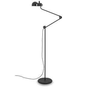 Lampa stojąca Stilnovo Topo Piantana w Czarny