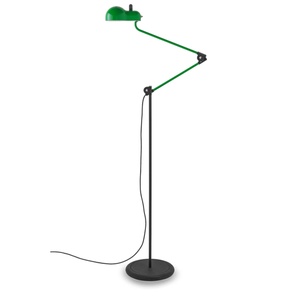 Lampa Stojąca Stilnovo Topo Piantana w Zielony