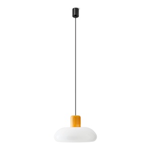 Lampa Wisząca Stilnovo Trepiù Żółty- Biały