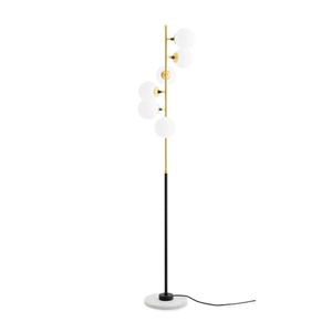 Lampa Stojąca Stilnovo Galassia Złota/ Biały