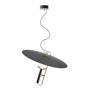 Lampa Wisząca Stilnovo Luna Biały- Czarny