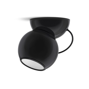Stilnovo Gravitino Lampa Sufitowa Czarny Błyszczący