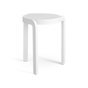 Taboret Swedese Spin w kolorze białego pigmentu jesionowego