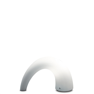 FontanaArte Thor Lampa stołowa stołowa średnia Szkło opalowe