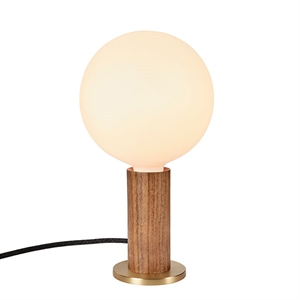 Lampa Stołowa Tala Knuckle Orzech Włoski M. Sphere IV Bulb