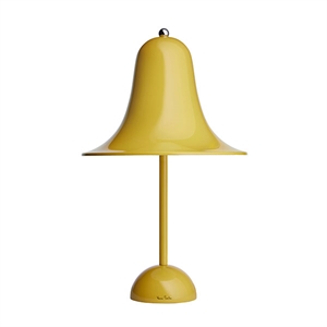 Verner Panton Pantop Lampa Stołowa Żółta Ø23 cm