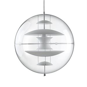 Verner Panton Globe Szklana Lampa wisząca Mała