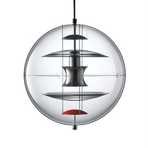 Verner Panton Globe Lampa wisząca Mała Przydymione szkło