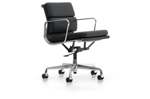Krzesło Biurowe Vitra Soft Pad EA 217 z Mechanizmem Obrotowym, Podłokietnikiem i Mechanizmem Pochylania