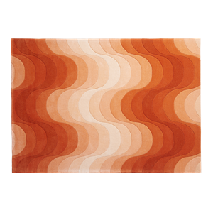 Dywan Verpan Wave Pomarańczowy