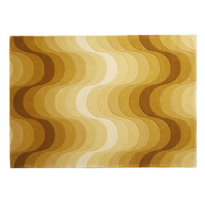Dywan Verpan Wave w Żółty