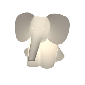 Zoolight Elefant Børne Væglampe