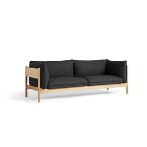 Sofa 3-osobowa HAY Arbor Dąb/Re-Wool 198