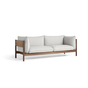 Sofa 3-osobowa HAY Arbor Orzech włoski/Hallingdal 110