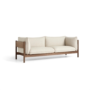 Sofa 3-osobowa HAY Arbor Orzech włoski/Hallingdal 220