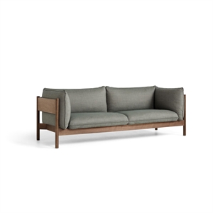 Sofa 3-osobowa HAY Arbour Orzech Włoski/ Atlas 931