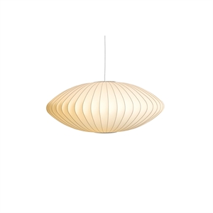 Lampa Wisząca HAY Nelson Saucer Bubble Medium w Kolorze Złamanej Bieli