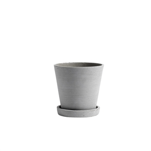 Słoik na Flowerpot HAY z Podstawką M Szary