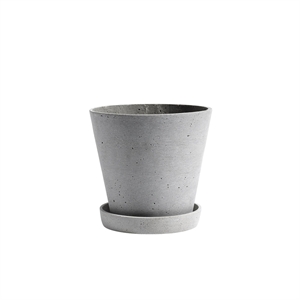 Słoik na Flowerpot HAY z Podstawką L Szary