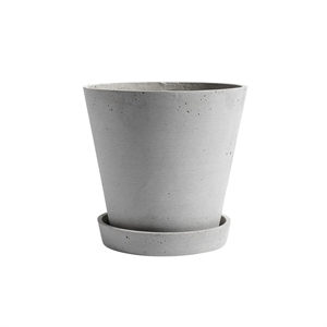 Słoik na Flowerpot HAY z podstawką XL Szary