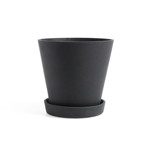 Słoik na Flowerpot HAY z Podstawką XL Czarny