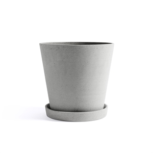 Słoik na Flowerpot HAY z Podstawką XXL Szary