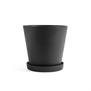 Flowerpot HAY z Podstawką XXL Czarny