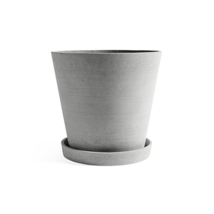 Flowerpot HAY z Podstawką XXXL Szary
