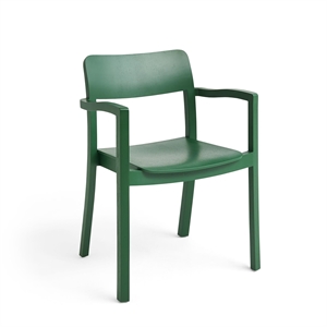 HAY Pastis Krzesło do Jadalni z Podłokietnikami Pine Green