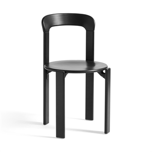 Krzesło Stołowe HAY Rey w Czarny