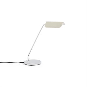 Lampa Stołowa HAY Apex z Podstawą Oyster w Kolorze Białym