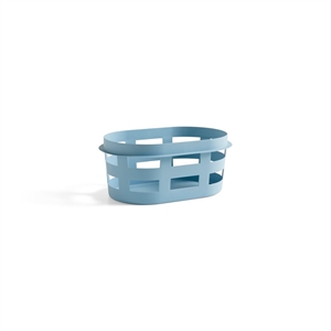 Koszyk z Recyklingu HAY Basket, Mały, Miękki, Niebieski