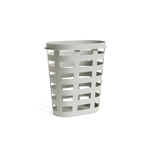 Kosz z recyklingu HAY Basket Duży Jasnoszary