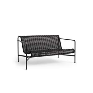 Sofa Wypoczynkowa HAY Palisade Cord w Kolorze Antracytowym