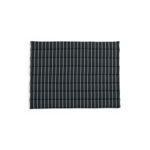 Poduszka HAY Outdoor Market na Sofę , Czarny- Beżowy