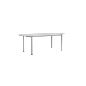 Stół Jadalny HAY Annex Prolong L220 Cloud Grey/ Aluminiowy