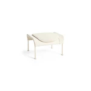 HAY O2 Ottoman Soft Cream/ Czarny