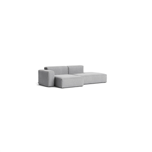 Sofa HAY Mags Soft Low 2,5-osobowa, kombinacja 3 lewa, Hallingdal 130
