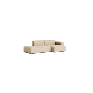Sofa HAY Mags Soft Low 2,5-osobowa, kombinacja 3, prawa, Hallingdal 220