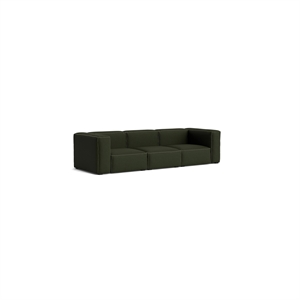 HAY Mags Soft Sofa 3-osobowa 1 Maglia Ciemnozielona